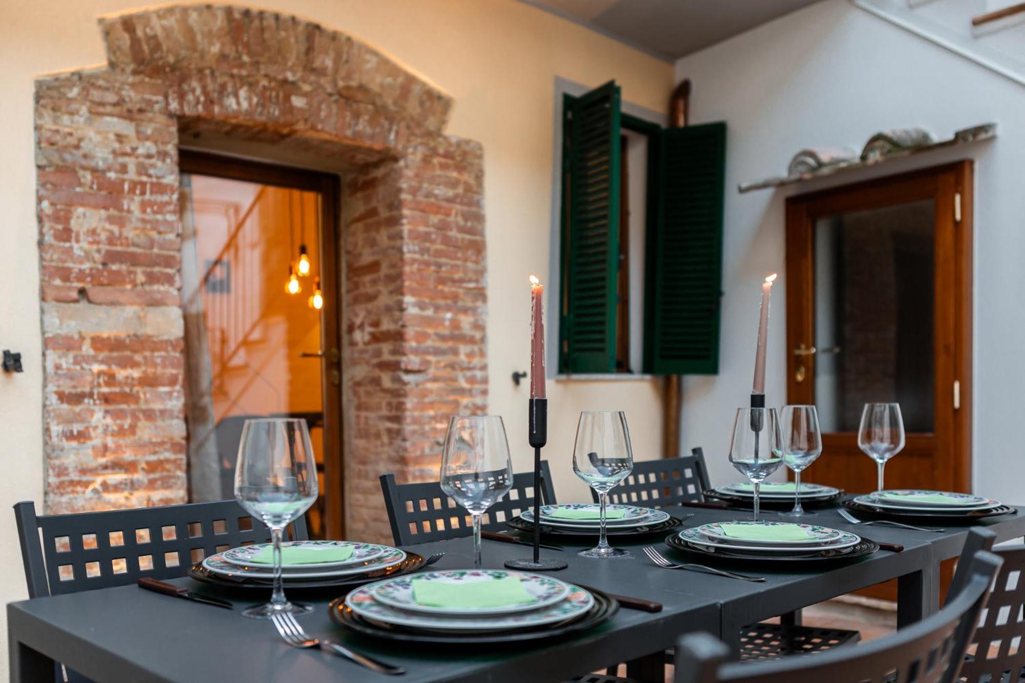 La Casa Dello Sdrucciolo Montepulciano Exterior foto