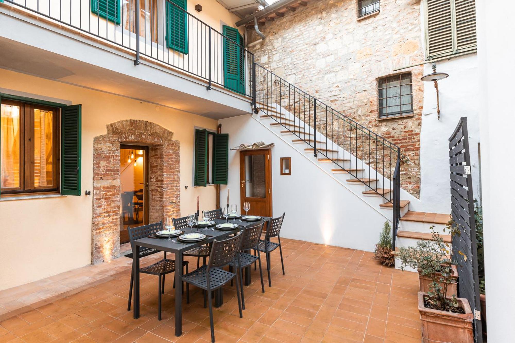 La Casa Dello Sdrucciolo Montepulciano Exterior foto