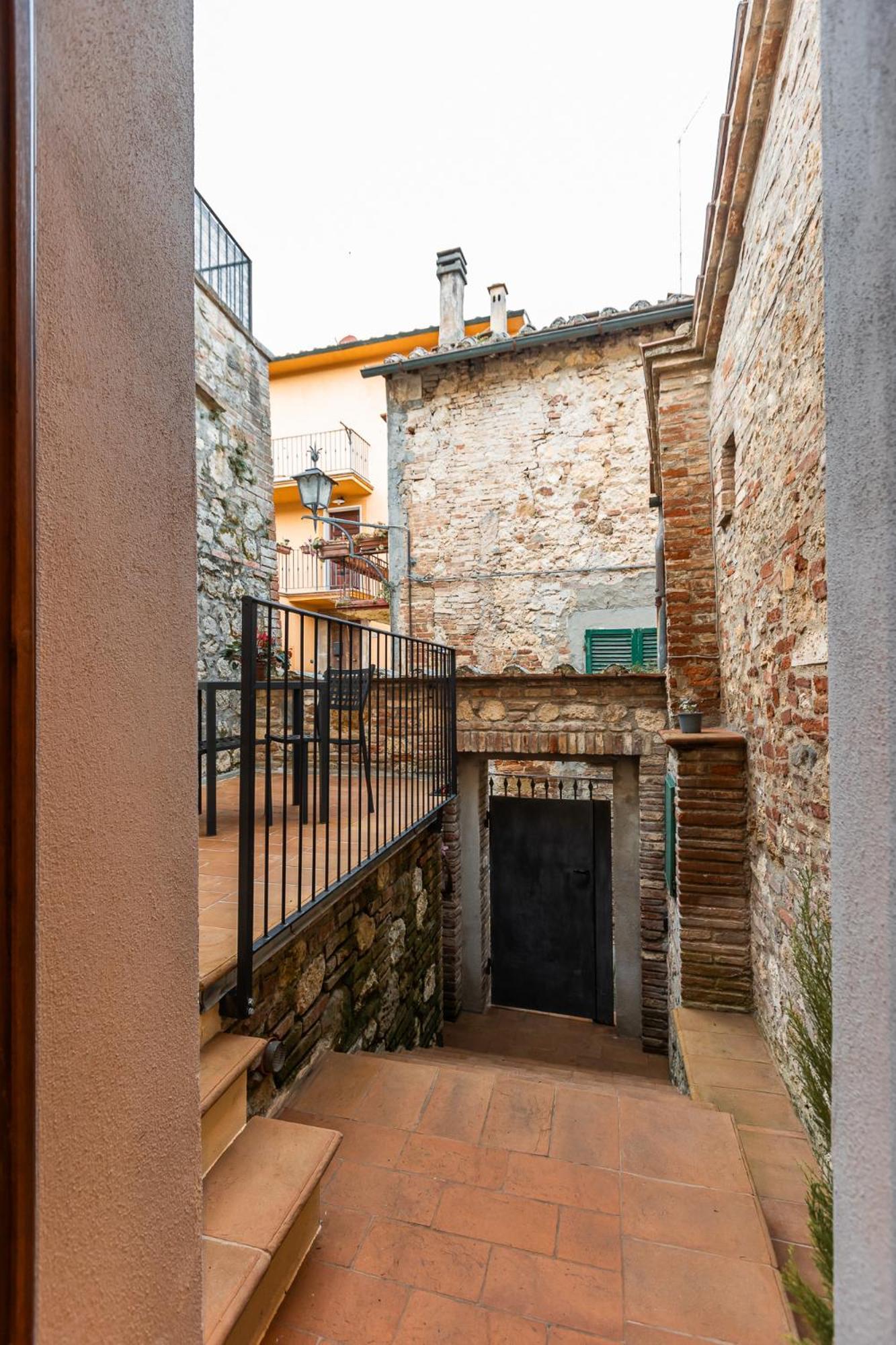 La Casa Dello Sdrucciolo Montepulciano Exterior foto